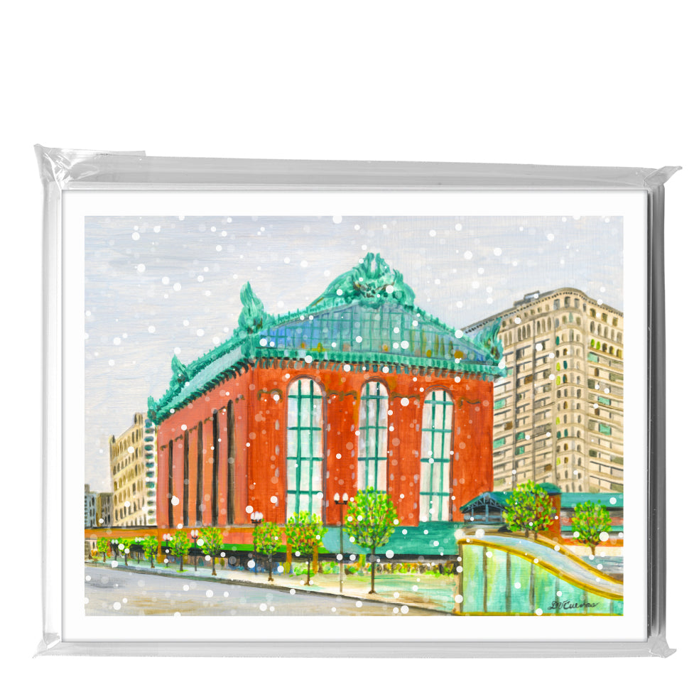 Chicago Public Library, Greeting Card (7833D), A2 8-Pack, printedcanvas.com