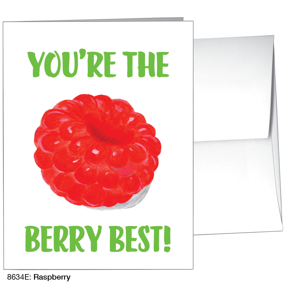 Raspberry, Greeting Card (8634E), A2, printedcanvas.com
