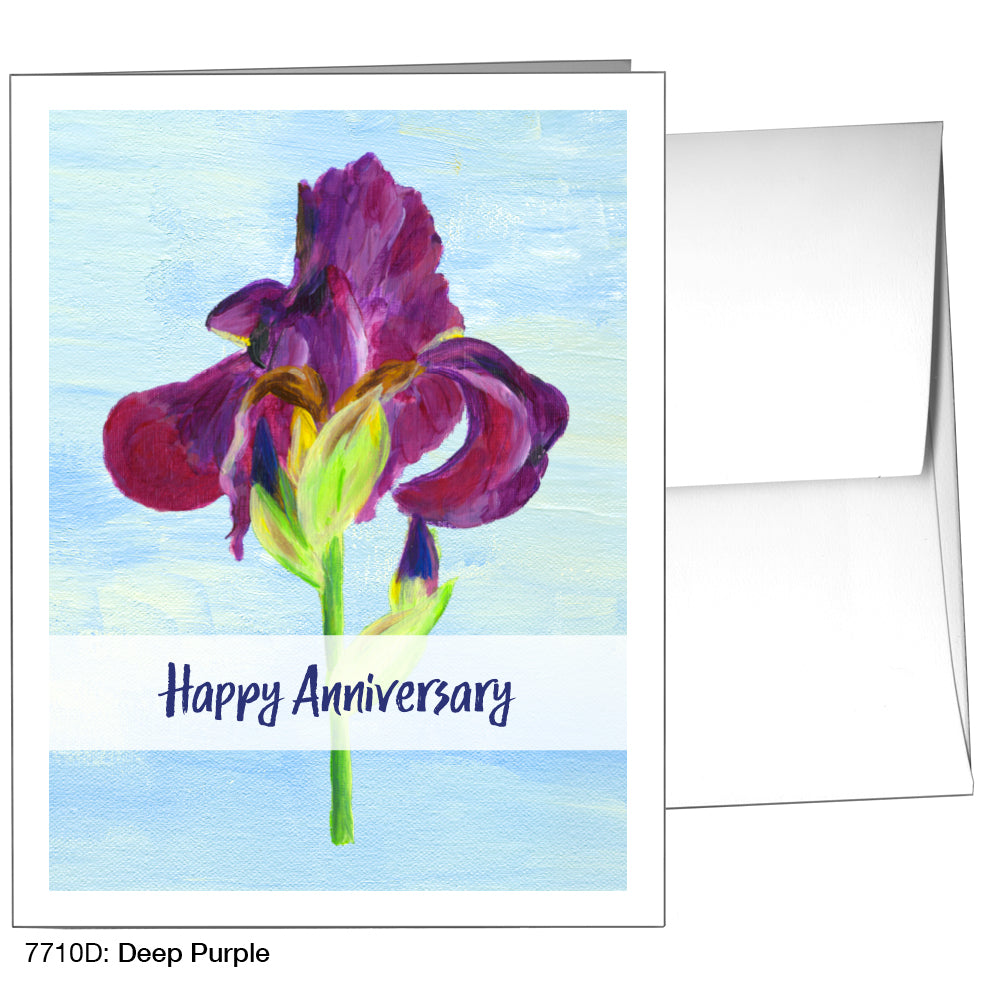 Deep Purple, Greeting Card (7710D), A2, printedcanvas.com