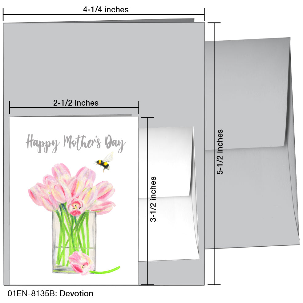 Devotion, Greeting Card (8135B), Enclosure, www.printedcanvas.com