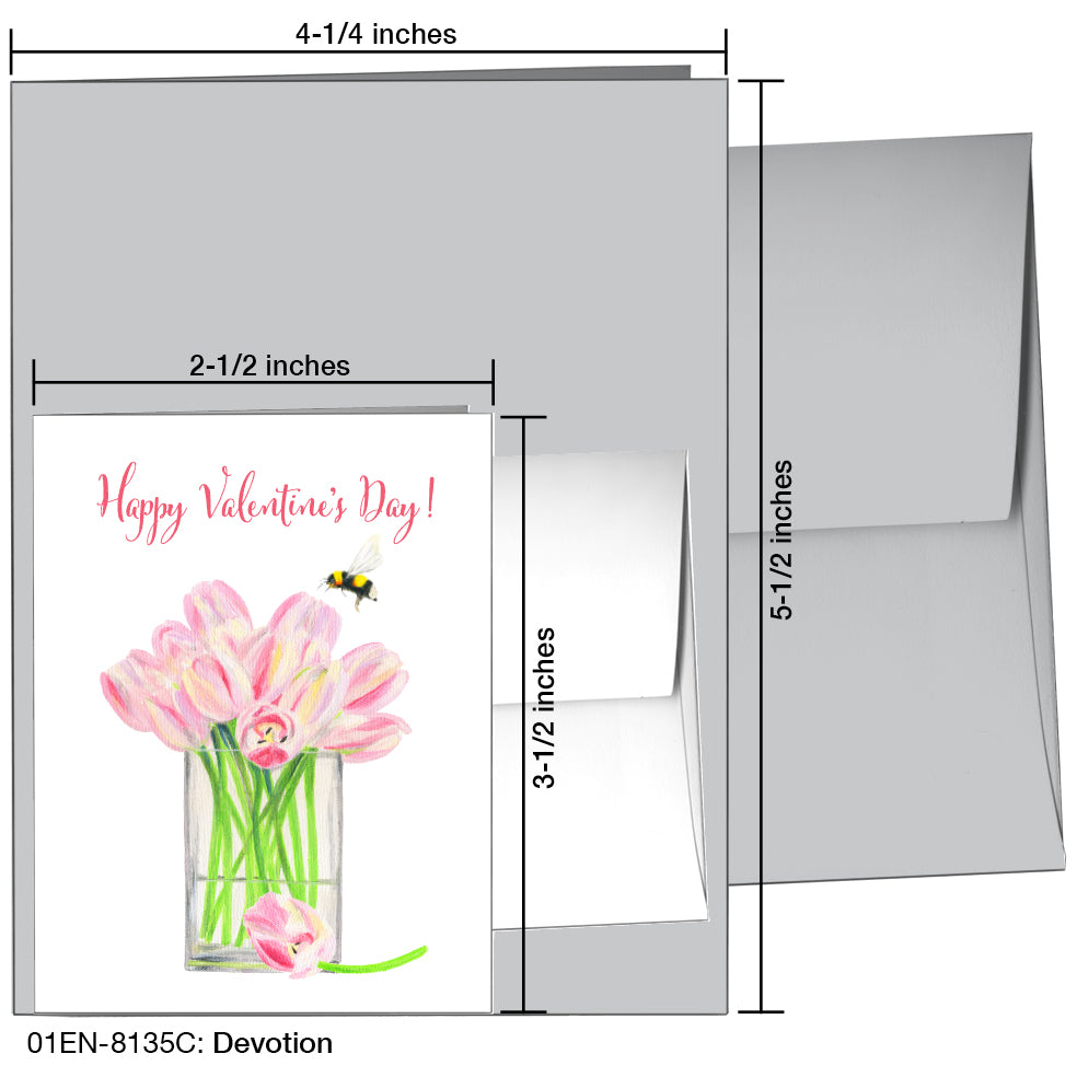 Devotion, Greeting Card (8135C), Enclosure, www.printedcanvas.com