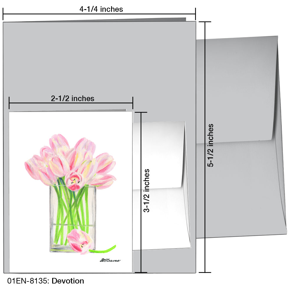 Devotion, Greeting Card (8135AA), Enclosure Card, www.printedcanvas.com