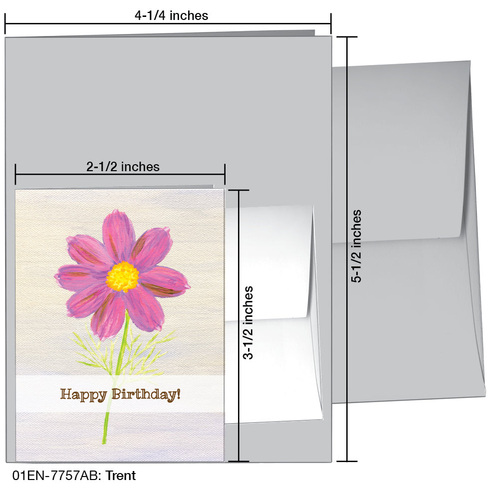 Trent, Greeting Card (7757AB), Enclosure, www.printedcanvas.com