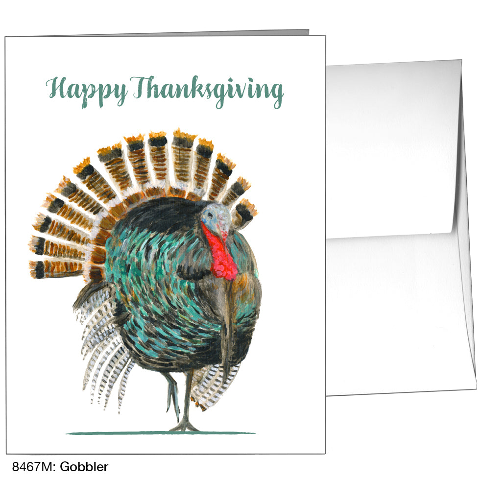 Gobbler, Greeting Card (8467M), Front, www.printedcanvas.com