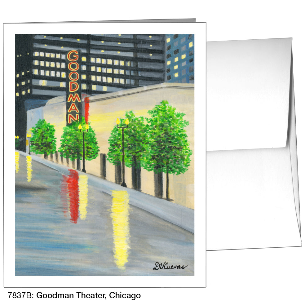 Goodman Theater, Chicago, Greeting Card (7837B), A2 Card, printedcanvas.com