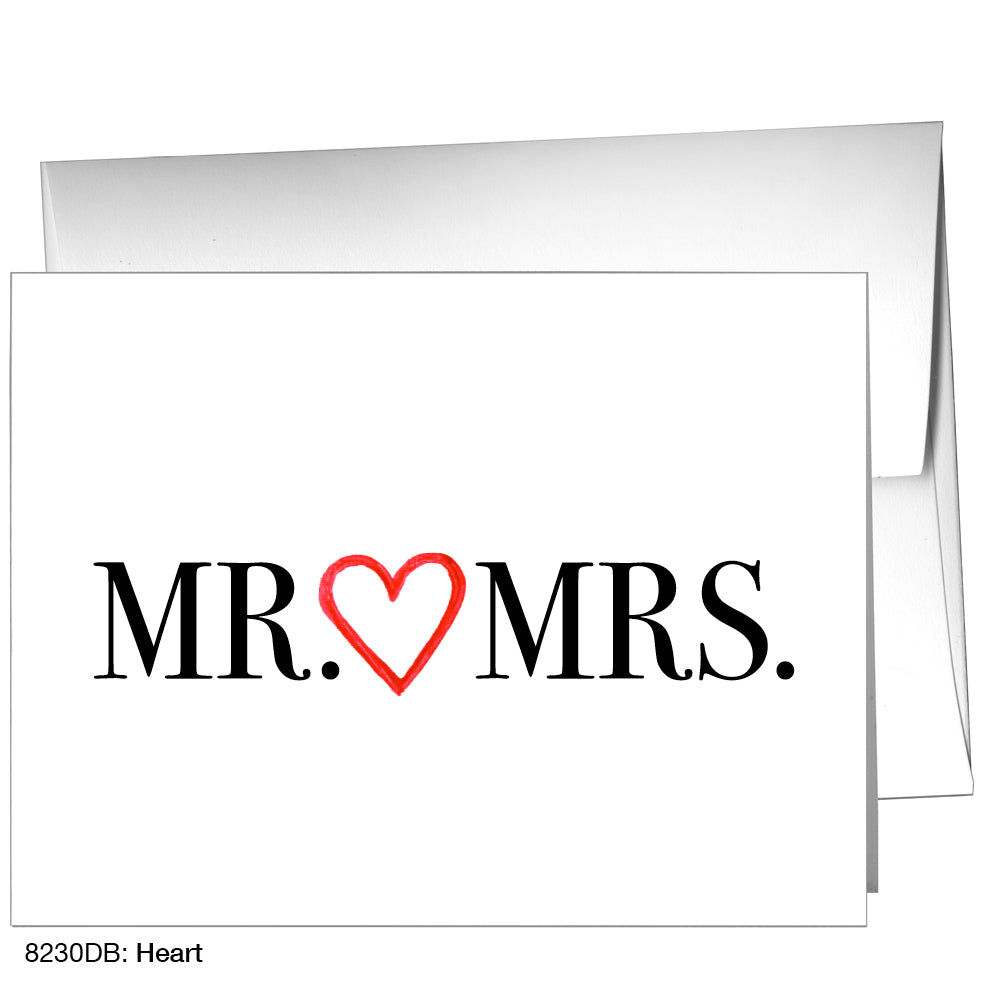 Heart, Greeting Card (8230DB), A2 Card Front, www.printedcanvas.com
