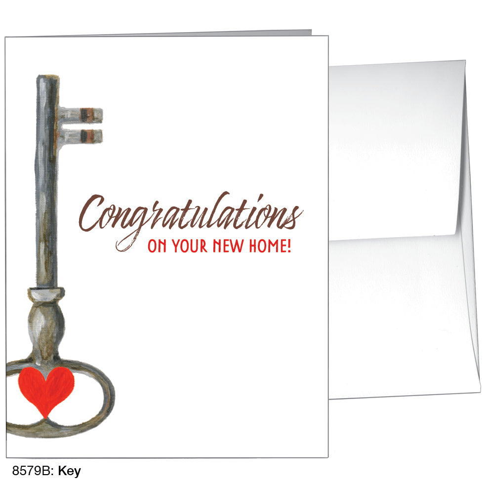 Key, Greeting Card (8579B), A2 Card, printedcanvas.com
