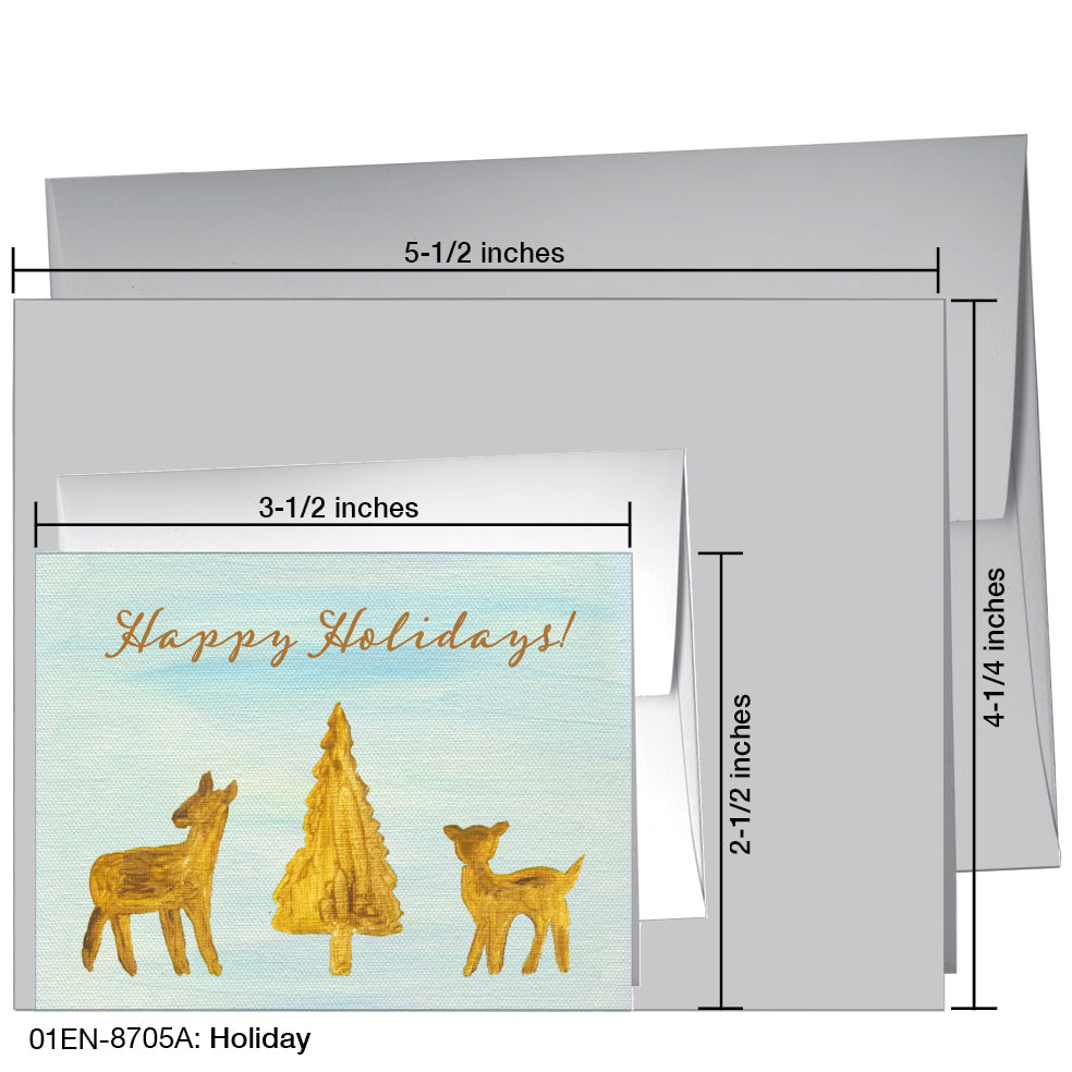 Holiday, Greeting Card (8705A), Enclosure, printedcanvas.com