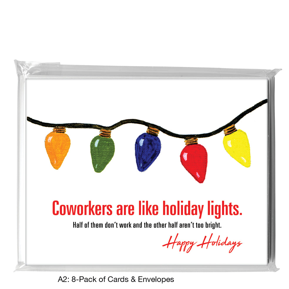 Lights, Greeting Card (7327K), A2 8-Pack, printedcanvas.com