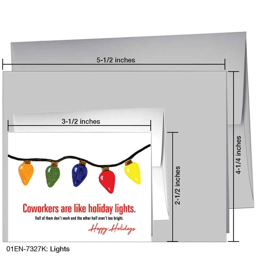 Lights, Greeting Card (7327K), Enclosure, printedcanvas.com