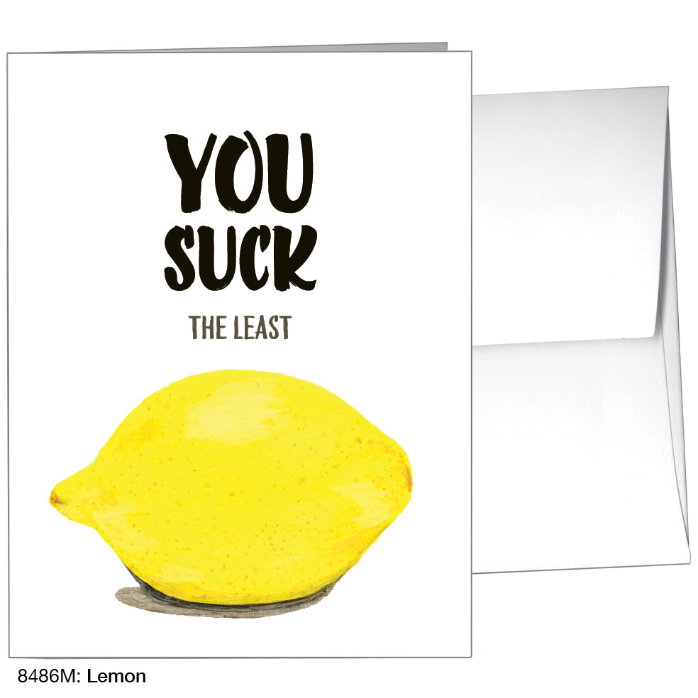 Lemon, Greeting Card (8486M), A2, printedcanvas.com