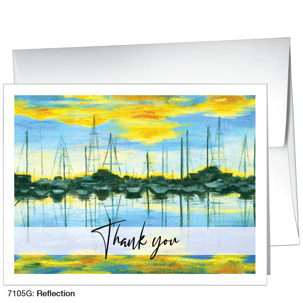 Reflection, Greeting Card (7105G), A2, printedcanvas.com