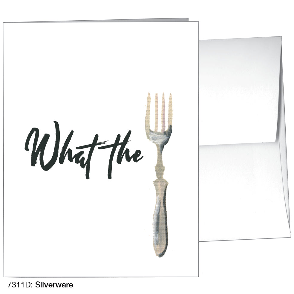Silverware, Greeting Card (7311D), A2, printedcanvas.com