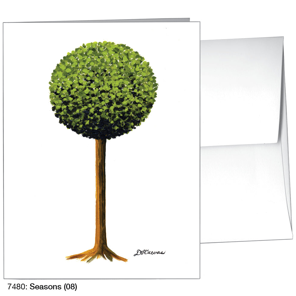 Seasons (08), Greeting Card (7480), A2, printedcanvas.com