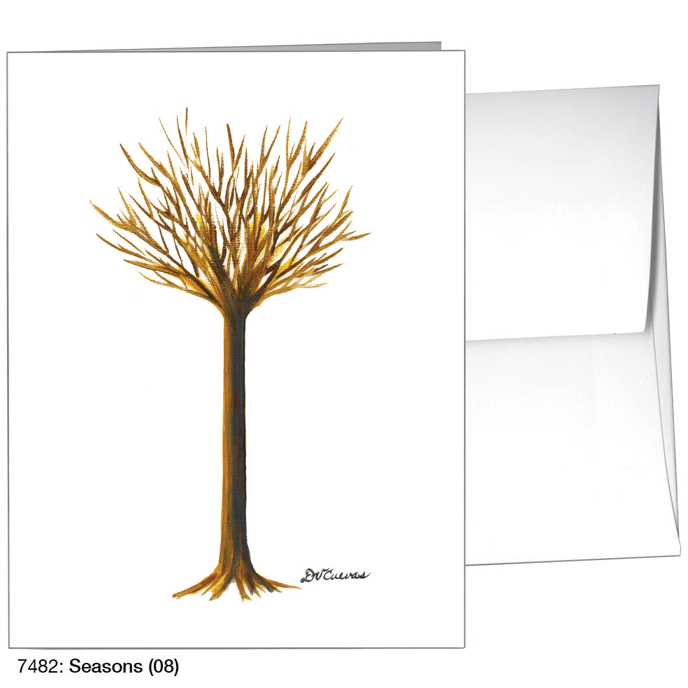 Seasons (08), Greeting Card (7482A), Front, www.printedcanvas.com