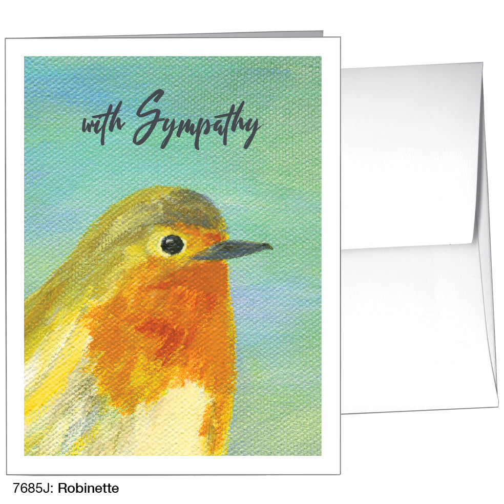 Robinette, Greeting Card (7685J), A2 Card, printedcanvas.com