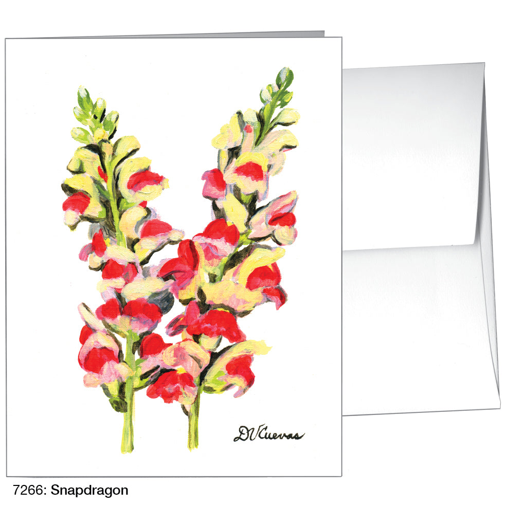 Snapdragon, Greeting Card (7266), A2, printedcanvas.com