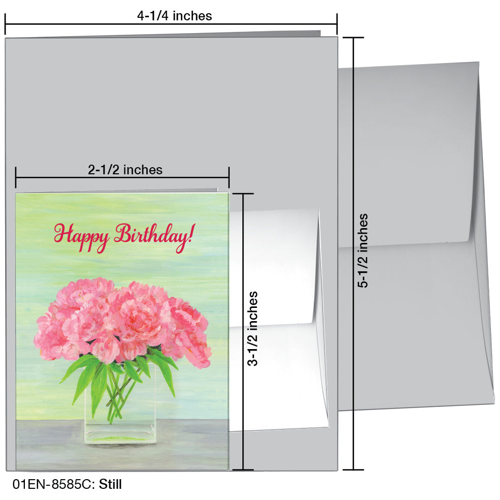 Still, Greeting Card (8585C), Enclosure, www.printedcanvas.com