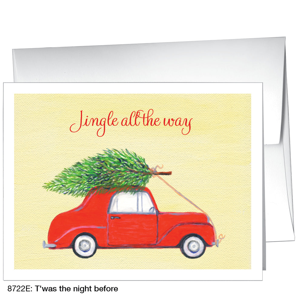 T'was the night before, Greeting Card (8722E), A2, printedcanvas.com