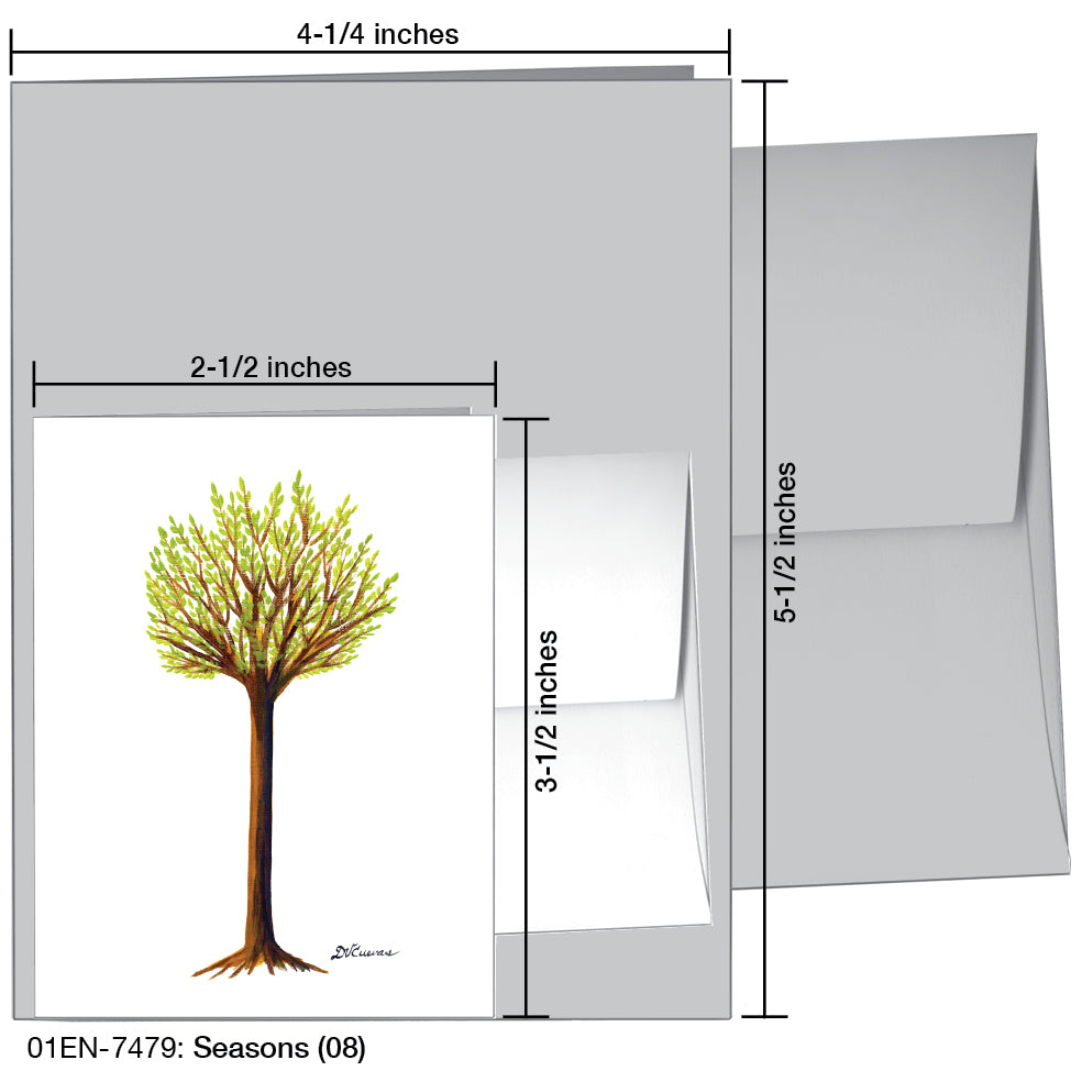 Seasons (08), Greeting Card (7479), Enclosure, printedcanvas.com