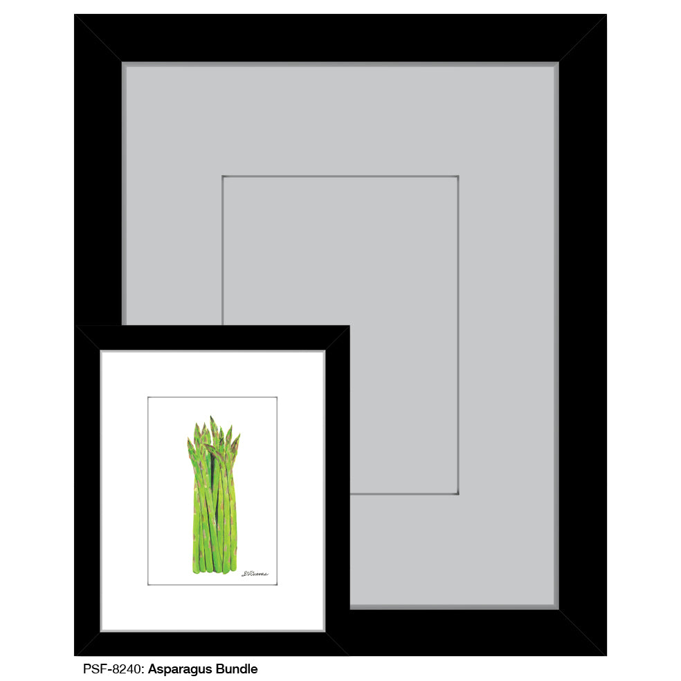 Asparagus Bundle, Print (#8240A), Print Matted, www.printedcanvas.com