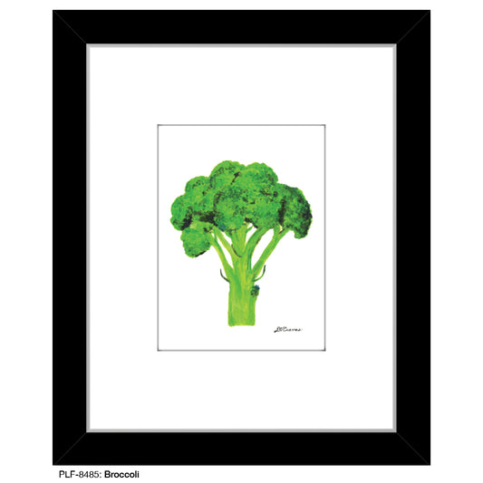 Broccoli, Print (#8485A), Print Matted, www.printedcanvas.com