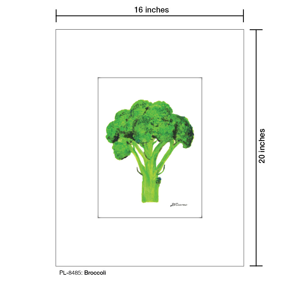 Broccoli, Print (#8485) - Printed Canvas