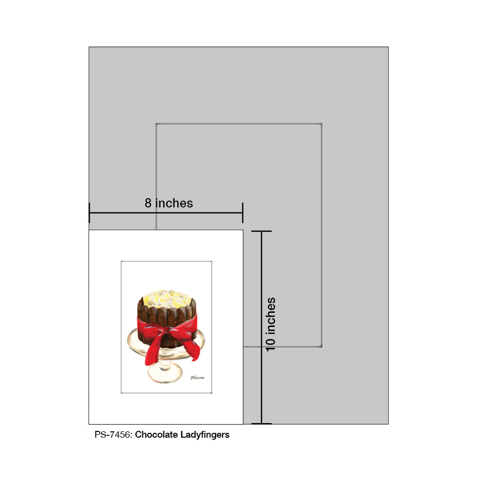 Chocolate Ladyfingers, Print (#7456) - Printed Canvas