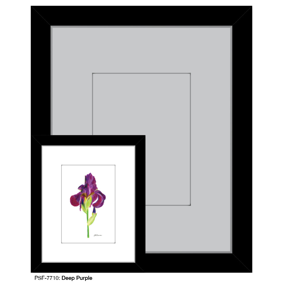 Deep Purple, Print (#7710) - Printed Canvas