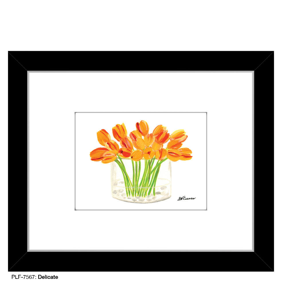 Delicate, Print (#7567) - Printed Canvas