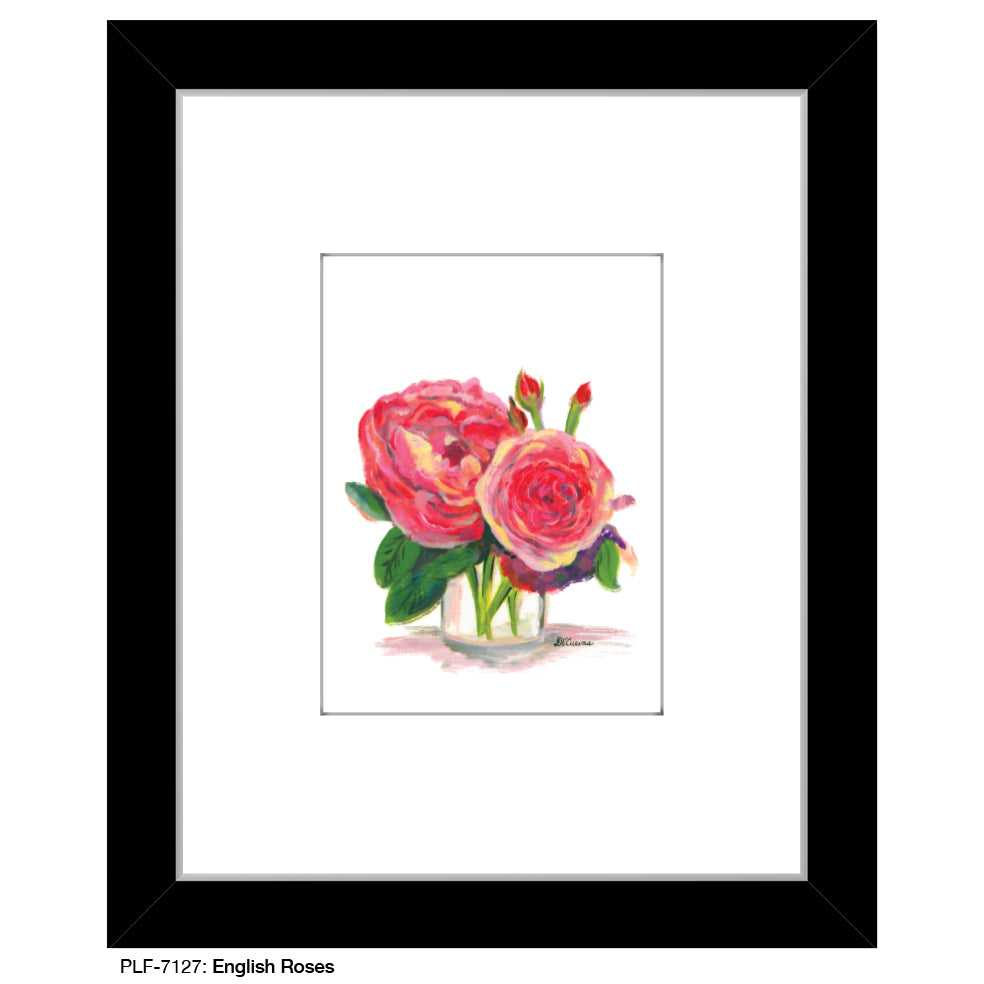 English Roses, Print (#7127) - Printed Canvas
