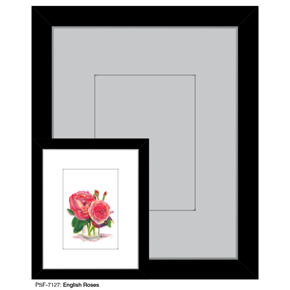 English Roses, Print (#7127) - Printed Canvas