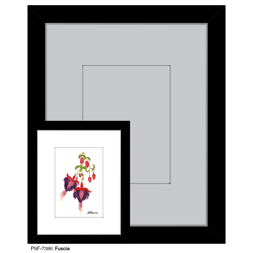 Fuscia, Print (#7386) - Printed Canvas