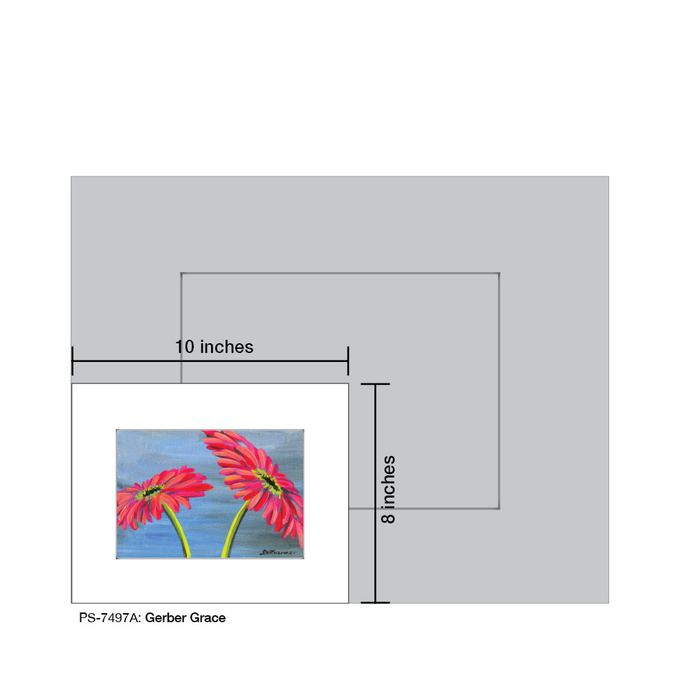 Gerber Grace, Print (#7497A) - Printed Canvas