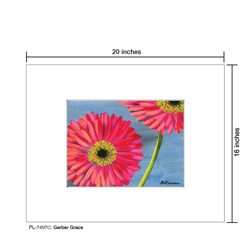 Gerber Grace, Print (#7497C) - Printed Canvas