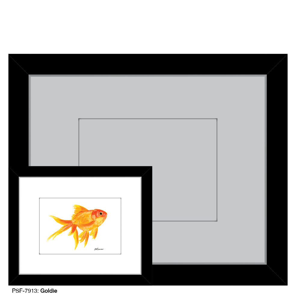 Goldie, Print (#7913) - Printed Canvas