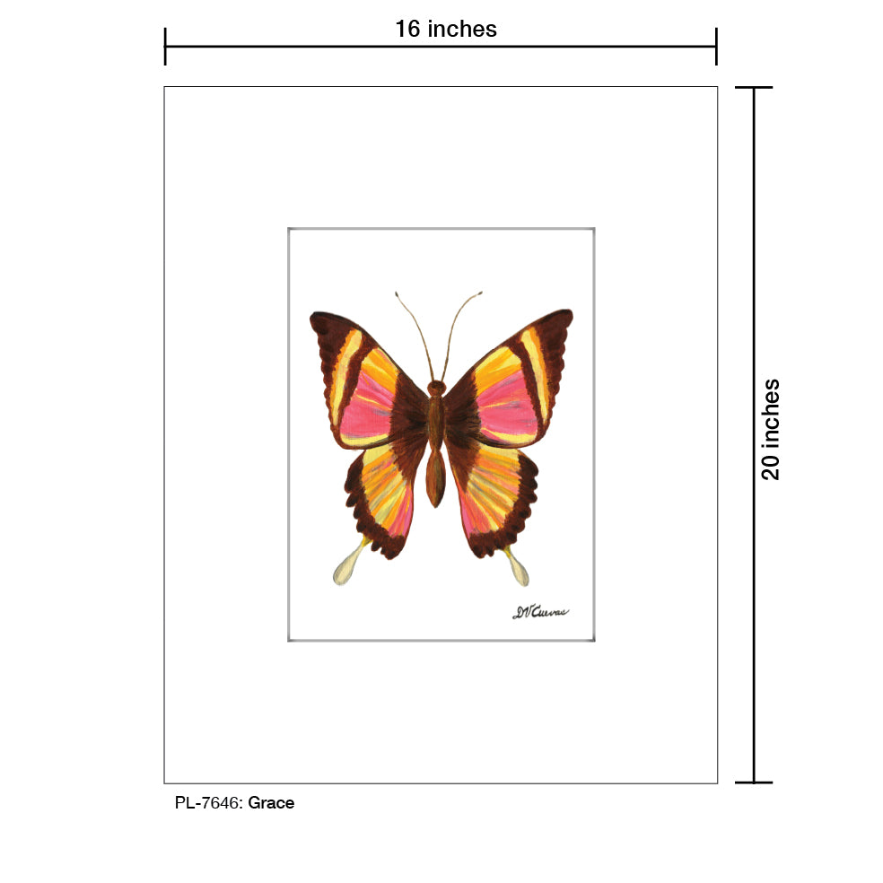 Grace, Print (#7646C), Printe Matted, www.printedcanvas.com