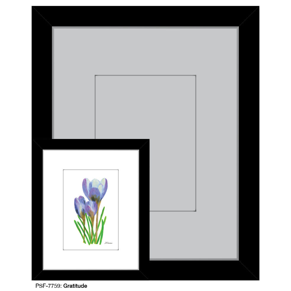 Gratitude, Print (#7759) - Printed Canvas