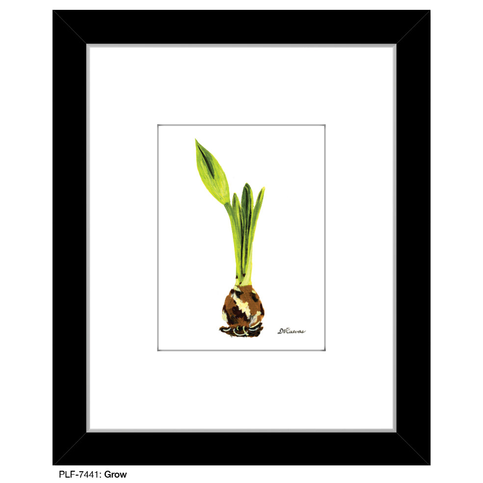 Grow, Print (#7441) - Printed Canvas