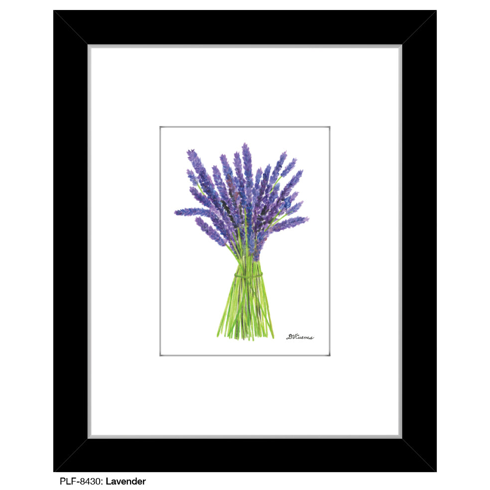 Lavender, Print (#8430C), Print Matted, www.printedcanvas.com