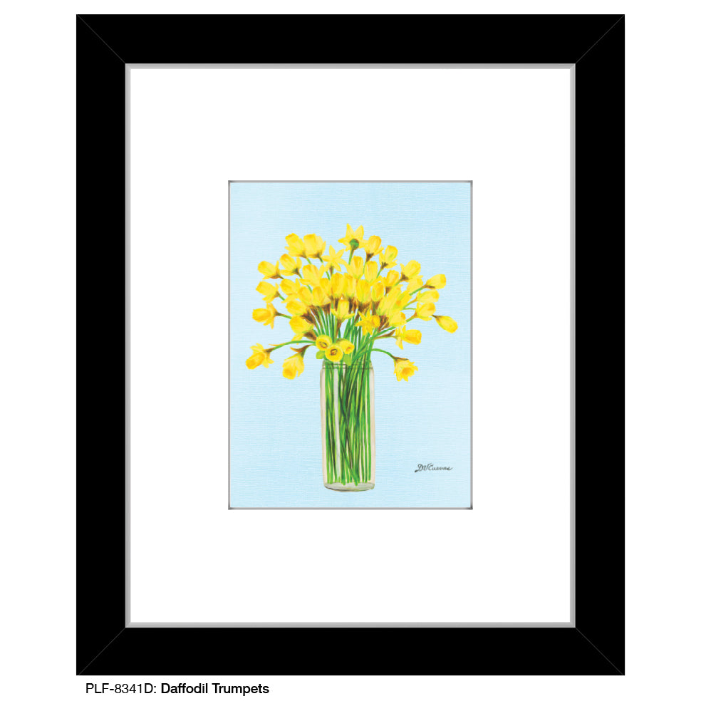 Daffodil Trumpets, Print (#8341D) - Printed Canvas