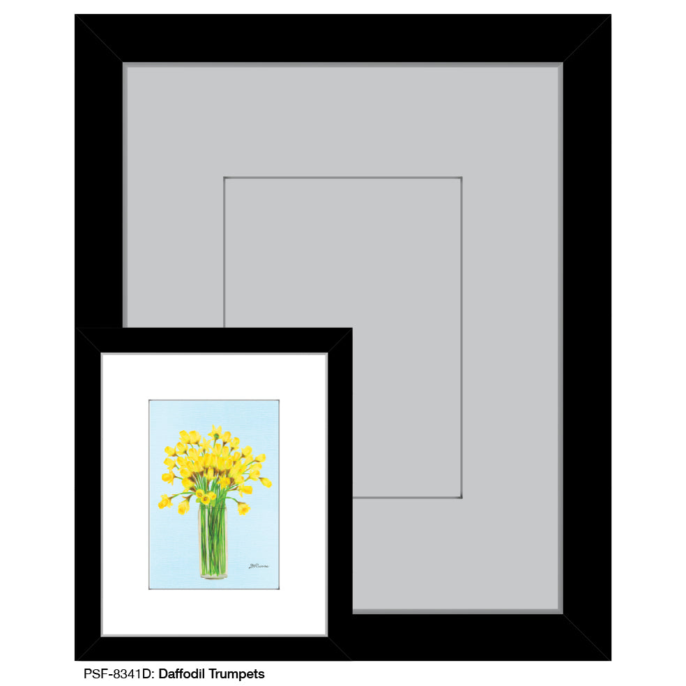 Daffodil Trumpets, Print (#8341D) - Printed Canvas