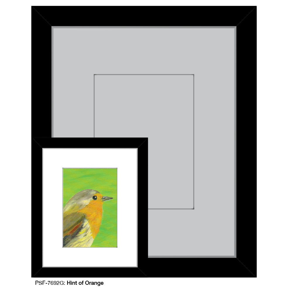 Hint of Orange, Print (#7692G), Print Matted, www.printedcanvas.com