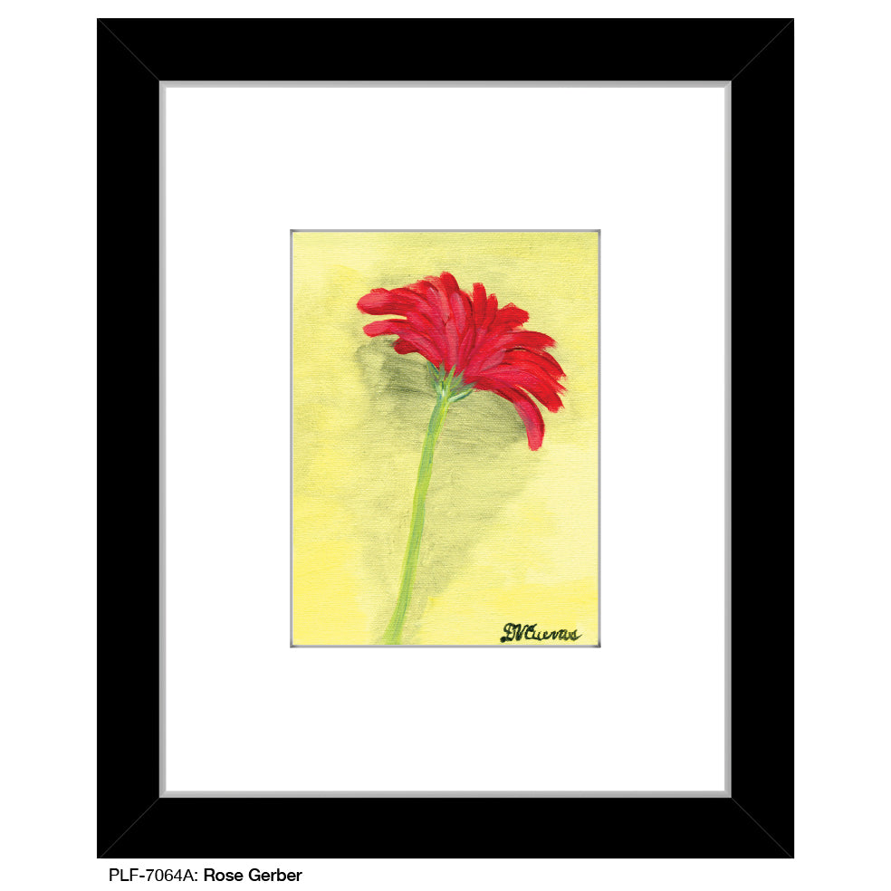 Rose Gerber, Print (#7064A), Print Matted, www.printedcanvas.com