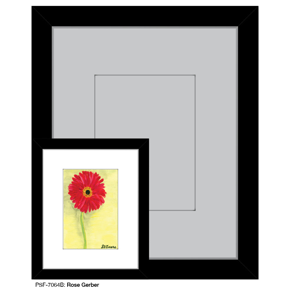 Rose Gerber, Print (#7064B), Print Matted, www.printedcanvas.com