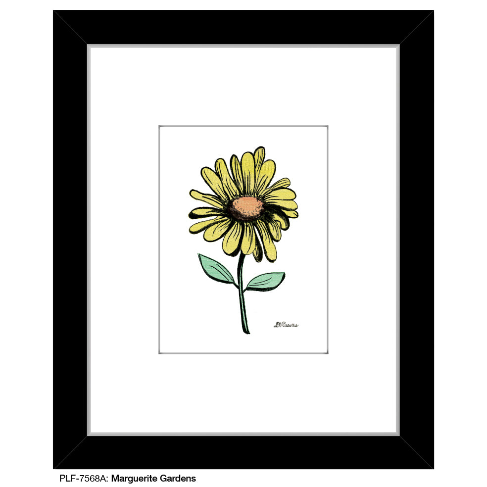 Marguerite Gardens, Print (#7568A) - Printed Canvas
