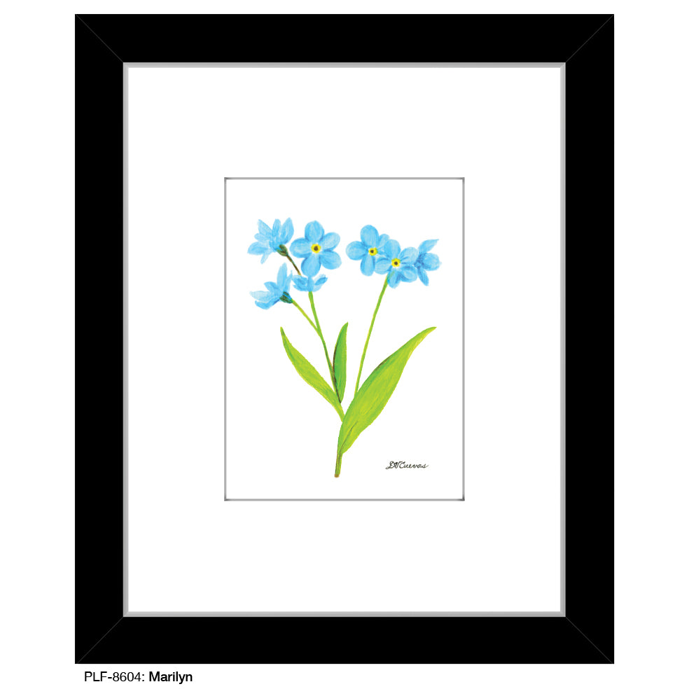 Marilyn, Print (#8604A), Print Matted, www.printedcanvas.com