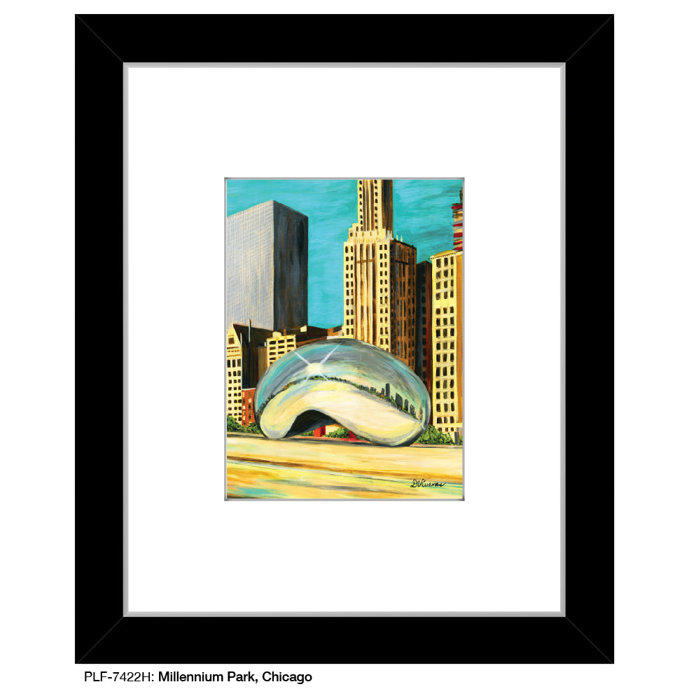 Millennium Park, Chicago, Print (#7422H) - Printed Canvas