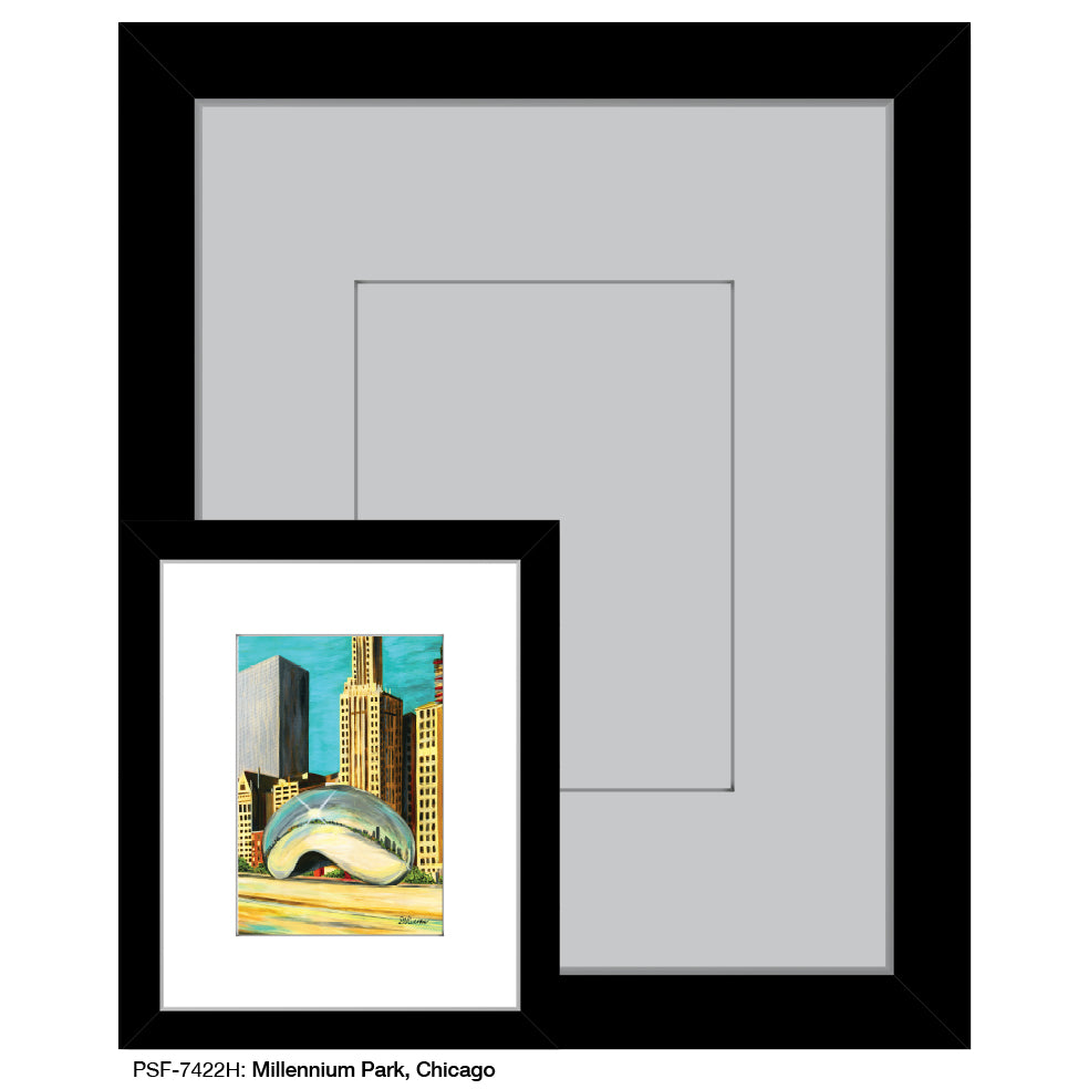 Millennium Park, Chicago, Print (#7422H) - Printed Canvas