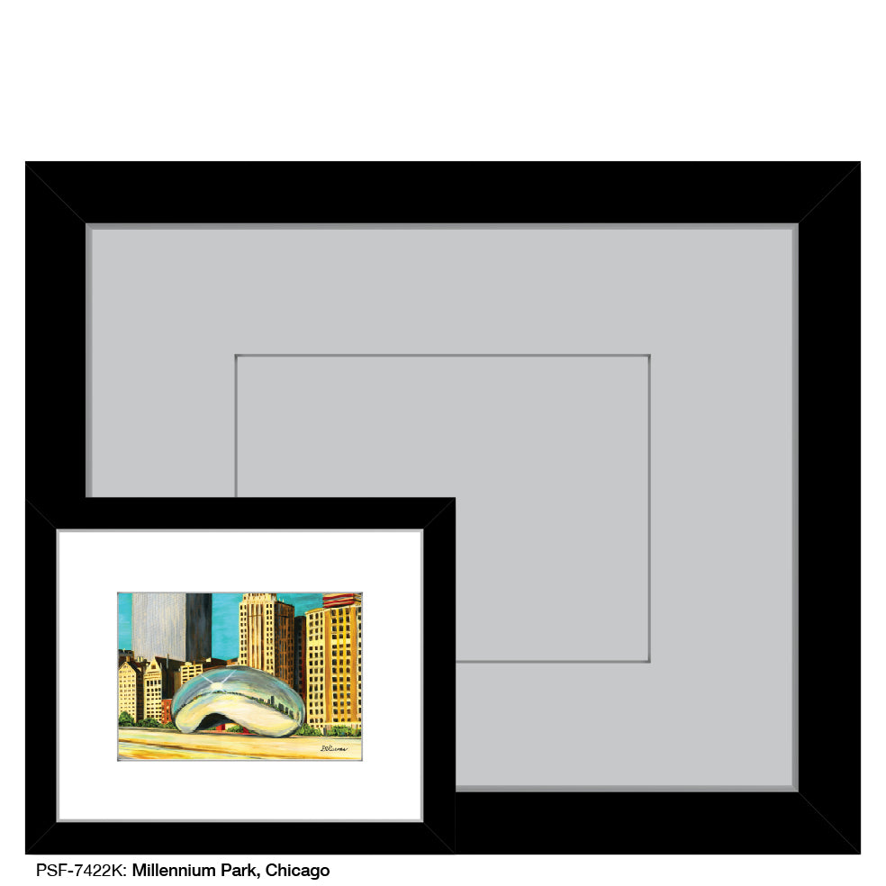 Millennium Park, Chicago, Print (#7422K) - Printed Canvas